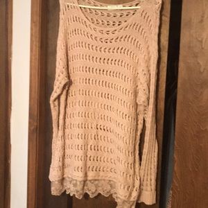 Nice Cato sweater pretty taupe color